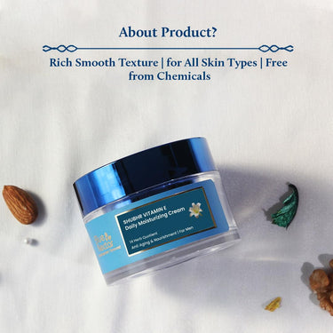 Blue Nectar Face Cream for Men, Daily Moisturizing Anti Aging Cream for Men with Face Glow for Oily Skin and Normal Skin 50 g